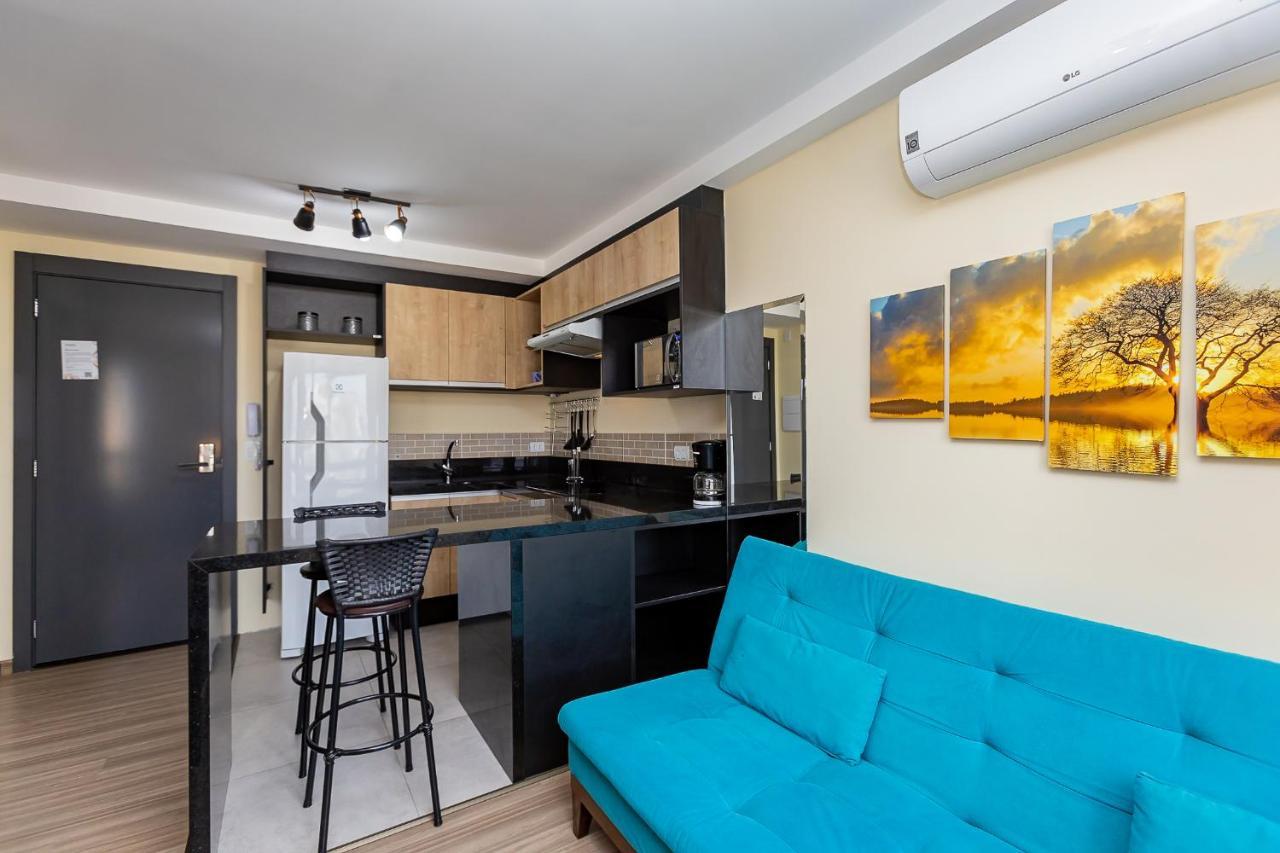 Moderno E Tranquilo - Studio No Centro - Ayn031 Apartment Куритиба Екстериор снимка