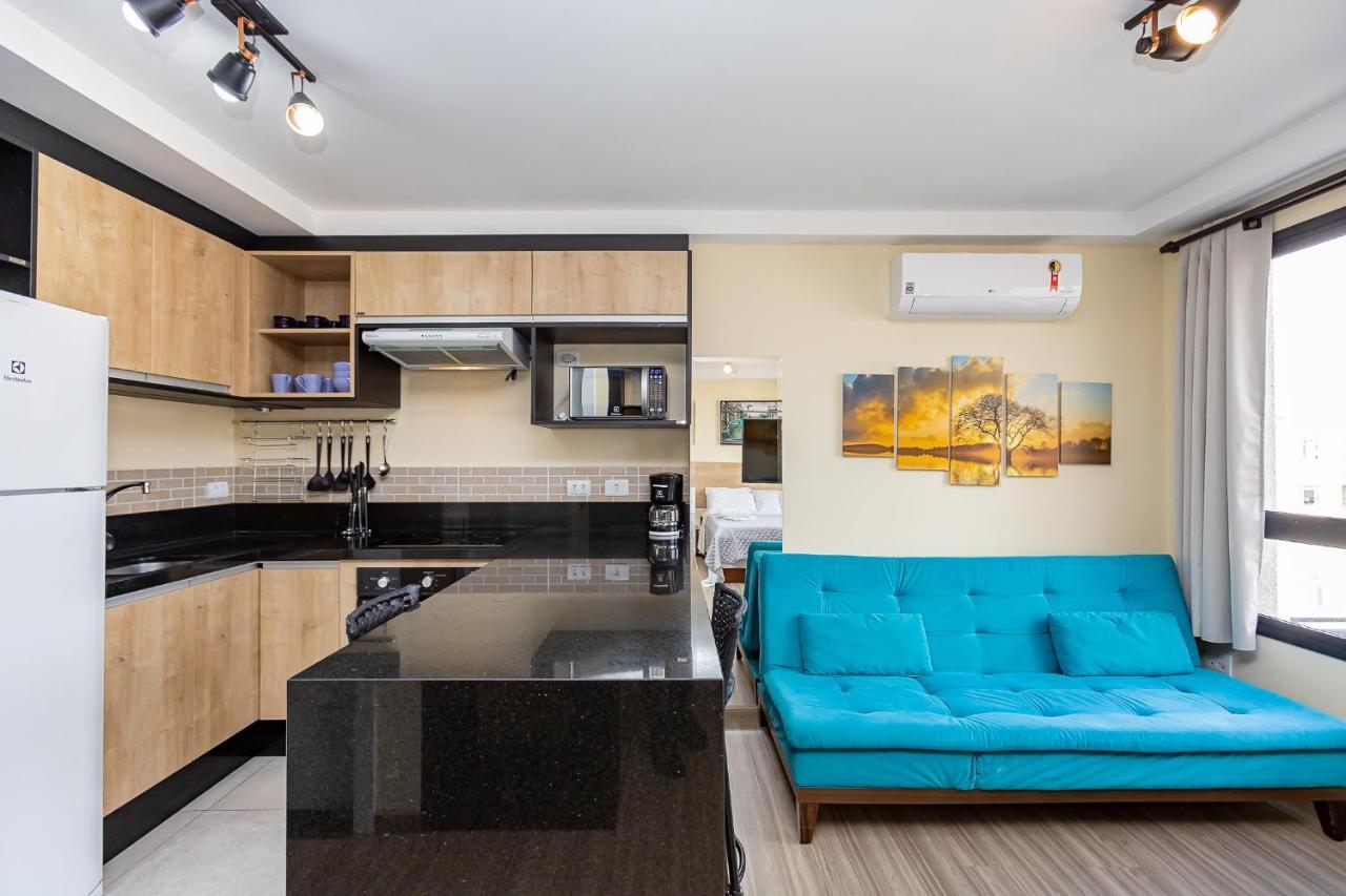 Moderno E Tranquilo - Studio No Centro - Ayn031 Apartment Куритиба Екстериор снимка
