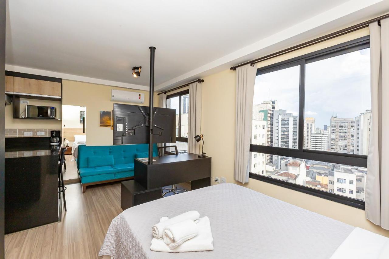 Moderno E Tranquilo - Studio No Centro - Ayn031 Apartment Куритиба Екстериор снимка