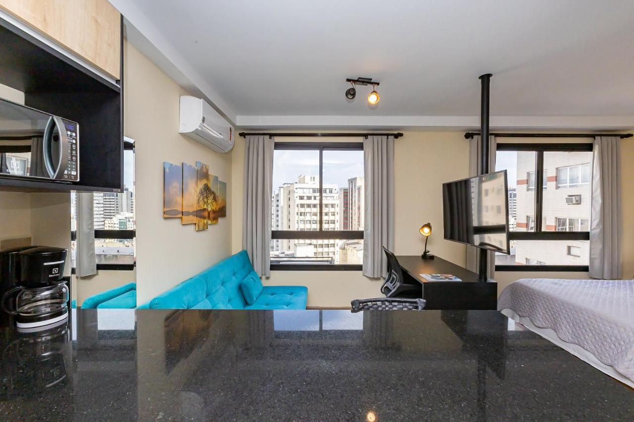 Moderno E Tranquilo - Studio No Centro - Ayn031 Apartment Куритиба Екстериор снимка